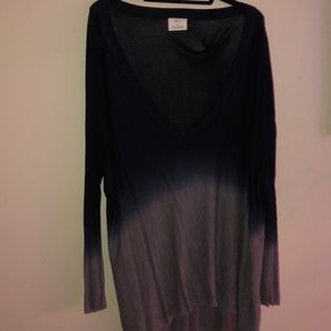 Oversized Ombré Sweater